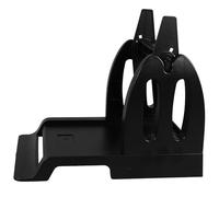 CONGARTENO Support pour Imprimante D’étiquettes Thermiques, Porte-rouleau Noir en Plastique, Accessoire de Bureau Pratique pour Étiquettes D’expédition, Compatible Rouleaux Standard