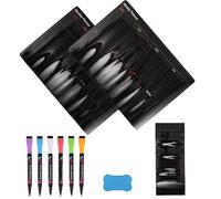 CONGARTENO Tableau Magnétique Réfrigérateur Effaçable à Sec Calendrier Mensuel Réutilisable Organisateur de Tâches et Notes pour Cuisine et Bureau Planificateur Magnétique Polyvalent