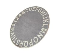 CONGARTENO Tapis Rond Garçon Fille pour Ramper Coussin de Sol Alphabet Tapis de Jeu Garçon Fille Confortable et Doux pour Chambre et Aire de Jeux