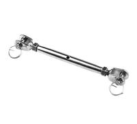 CONGARTENO Tendeur à Vis M12 en Acier Inoxydable Corps Fermé Mâchoire Robuste pour Câble Métallique Ridoir de Câble Marin Accessoire de Tension Industriel pour Voiles d'Ombrage