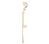 CONGARTENO Touche de Violon en Bois d'Érable 4/4 Non Vernie Accessoire de Remplacement Professionnel Plaque de Doigt Lisse et Solide Adapté pour Réparation et Ajustement d'Instruments à