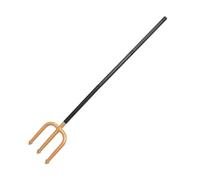 CONGARTENO Trident Doré Plastique pour Déguisement Diable Accessoire Léger et Élégant pour Fêtes Costumées Soirées à Thème et Spectacles sur Scène