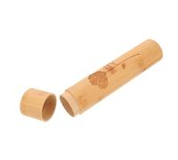 CONGARTENO Urne Funéraire Bambou pour Animaux Petite Boîte de Dispersion pour Cendres de Chat et Chien Coffret Commémoratif et Portable avec Motif Rose