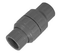 CONGARTENO Valve de Retenue PVC pour Tuyau Eau Clapet Anti-retour Étanche Accessoire Plomberie pour Prévention Du Reflux