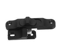 CONGARTENO Verrou de Porte Coulissante avec Sécurité Renforcée de Patio en ABS Noir Limiteur Réglable pour Fenêtres et Portes Moustiquaires pour Protection à Domicile