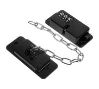 CONGARTENO Verrou de Sécurité Bébé Adhésif à Combinaison Réglable pour Réfrigérateur Congélateur Tiroir et Fenêtre Protection Garçon et Filles 1 Pièce Noir Facile à Installer Usage