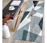 CONGCLI Tapis Couloir Long Moderne 68 x 280 cm Antidérapant, Couleur Unie, Élégant, Lavable, Doux, Absorbant Surface Tapis de Couloir pour Cuisine, Passage, Entrée, C