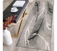 CONGCLI Tapis Couloir Long Moderne 76 x 200 cm Extra Long, Aspect Vieilli, Lavable, Doux, Antidérapant, Vintage Tapis Entrée Intérieur pour Salon Chambre Personnalisable, C