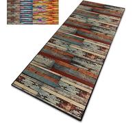 CONGCLI Tapis Couloir Long Moderne 90 x 165 cm Antidérapant, Couleur Unie, Élégant, Lavable, Doux, Absorbant Tapis Cuisine, Couloir pour Salon Chambre Personnalisable, B