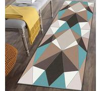 CONGCLI Tapis Couloir Long Tapis de Cuisine 60 x 115 cm Antidérapant, Couleur Unie, Élégant, Lavable, Doux, Absorbant Doux Vintage Descente pour Salon Chambre Personnalisable, A