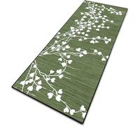 CONGCLI Tapis Couloir Long Tapis de Cuisine 60 x 170 cm Antidérapant, Couleur Unie, Élégant, Lavable, Doux, Absorbant Salon Vintage pour Salon Chambre Personnalisable, A