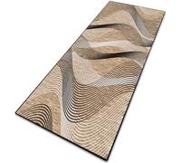 CONGCLI Tapis de Cuisine 3D Antidérapant 85 x 200 cm Antidérapant, Couleur Unie, Élégant, Lavable, Doux, Absorbant Doux Vintage Descente pour Cuisine, Buanderie, Entrée, Couloir, D