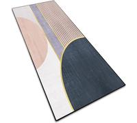 CONGCLI Tapis de Cuisine Antidérapant 64 x 130 cm Durable - Long - Antidérapant Lavable Style Vintage Absorbant Tapis Salon Vintage pour Salon Chambre Personnalisable, C