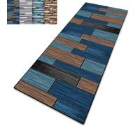 CONGCLI Tapis de Cuisine Antidérapant 64 x 130 cm Durable - Long - Antidérapant Lavable Style Vintage Absorbant Tapis Salle de Bain pour Salon Chambre Personnalisable, C