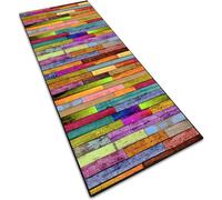 CONGCLI Tapis de Cuisine Antidérapant 76 x 200 cm Antidérapant, Couleur Unie, Élégant, Lavable, Doux, Absorbant Tapis Salle de Bain pour Cuisine Couloir Passage Chambre, C