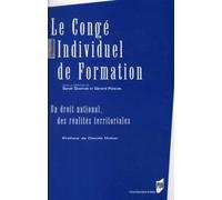 Conge individuel de formation Pur (Auteur)