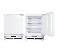 Congélateur Amica AB6102E - table top - encastrable - niche - largeur : 60 cm - profondeur : 55 cm - 95 litres - classe E - blanc