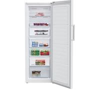 Congélateur armoire - BEKO série b100 - RFNE290L41WN - Classe E - 256 L - 5 tiroirs - 59,5 x 70 x 171,4 cm - Blanc