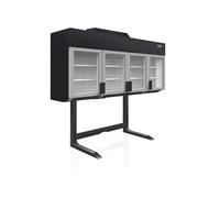 Congélateur Armoire pour Supermarché MTF250B VS TEFCOLD Noir G