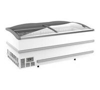 Congélateur bahut vitré pour supermarché elément de tête - combisteel - blancr290864 2008x952x894mm G