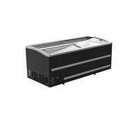 Congélateur coffre CombiSteel Congélateur bahut vitré professionnel pour supermarché - - noirr2901216 l