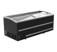 Congélateur bahut vitré professionnel pour supermarché 870 l - combisteel - r290