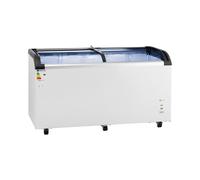 Congélateur coffre - 445 l - Royal Catering - Portes vitrées
