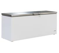 Congélateur coffre - Couvercle en Inox - 635L
