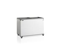Congélateur coffre élégant avec couvercles coulissants vitrés plats 298 L TEFCOLD https://www.fnac.com/mp48138626/Congelateur-de-Creme-Glacee-NIC400SC-TEFCOLD-R290Acier390/w-4?oref=a01232b3-2e6b-c9b9-0ce8-cc88f4154de4