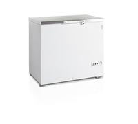Tefcold Congélateur coffre FR305S SL – Couvercle en acier inoxydable – 273 L – G