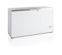 Tefcold – Congélateur coffre FR505S SL – Couvercle en acier inoxydable – 454 L
