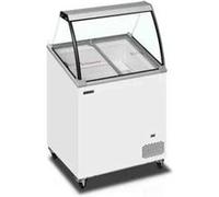 Congelateur coffre QRG 6 cool head 37 L ventile (no frost) hauteur de 143 cm Chrome