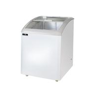 Congélateur coffre vitré 125 Litres (615 x 675 x 830 mm) sur roulettes PREMIUM - GOLDINOX