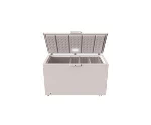 Congélateur coffre Whirlpool W3RHS44EW 442 L blanc, 3 paniers, FastFreezing, 6th Sense, fermeture à clé