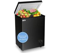 Congélateur Congélateur Congélateur 3,5 pieds cubes compact non approfondi Porte réglable en haut 7 thermostat et panier amovible ouvert