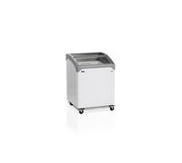 Congélateur de Crème Glacée coffre élégant avec couvercles coulissants vitrés bombés 115 L TEFCOLD