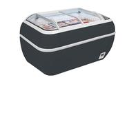 Congélateur de supermarché gris TWIN HEAD A-F - Tefcold