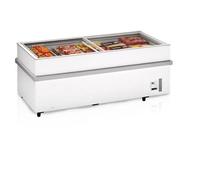 Congélateur de Supermarché SSF200 TEFCOLD Blanc G