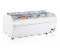 Congélateur de supermarché twin 220-f - tefcold - r290acier1697