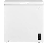 Congélateur horizontal blanc - Midea - Commande électronique - Affichage LED - Congélation rapide - Capacité 198 l