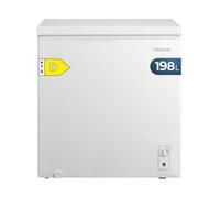 Congélateur Horizontal - Cecotec - Bolero CoolMarket Chest 198M - 198L - Blanc - Classe D