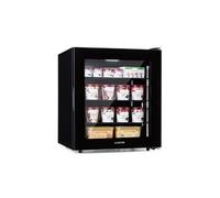 IceAge 88 Congélateur 88 litres classe E 3 étagères thermostat façade en verre E