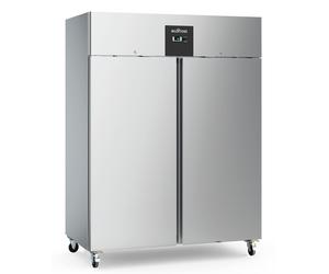 Congélateur Pro Inox Double Porte - Statique - 1200 Litres - 1340x810x(H)2010mm