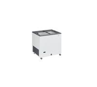Congélateur Professionnel Couvercle Coulissant Vitré 185L Blanc