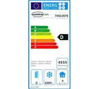 Congélateur professionnel Inox 1410 litres