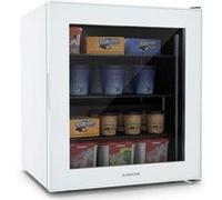 Congelateur top 628 klarstein 88 L statique hauteur de 66 cm Chrome