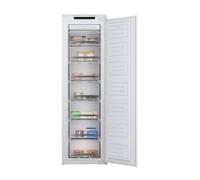 Congélateur vertical 1 porte Congélateur UP 55 Série 6 - Haier HAUN518EW - Classe E - Total no frost (sans givre) - Encastrable - 200L - Blanc