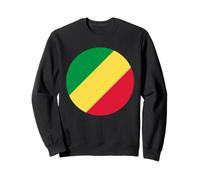 Congo-Brazzaville Drapeau Cercle Sweatshirt