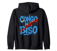 Congo Na Biso Graffiti - Fierté RDC Kinshasa Sweat à Capuche