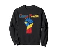 Congo Power Poing Levé - Fierté RDC Kinshasa Sweatshirt